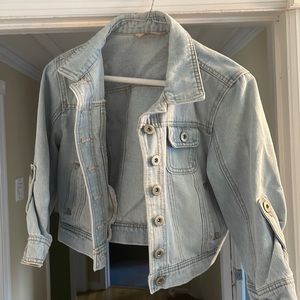 Cropped Jean Jacket